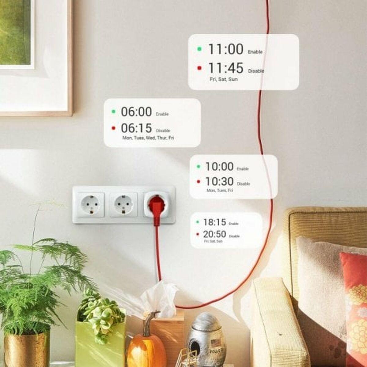 Adaptador para Enchufes Ezviz T30 Blanco 2300 W 220-240 V