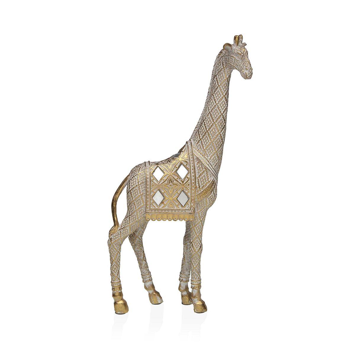 Figura Decorativa Versa Resina Jirafa 5 X 27 X 13,8 CM