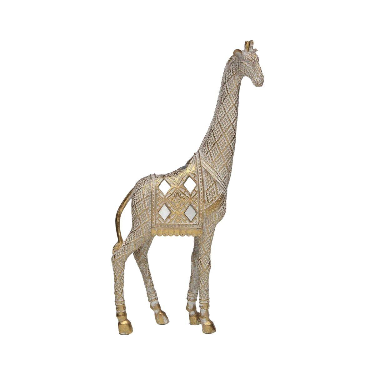 Figura Decorativa Versa Resina Jirafa 5 X 27 X 13,8 CM
