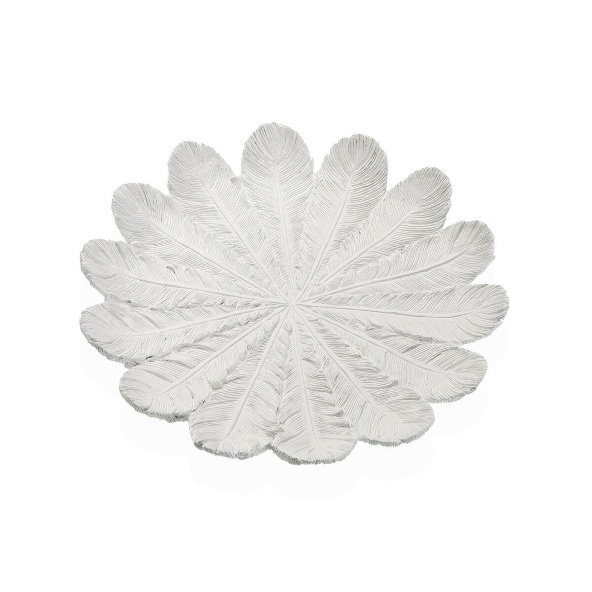 Centro de Mesa Versa Blanco Flor 2,3 X 24,2 X 30 CM