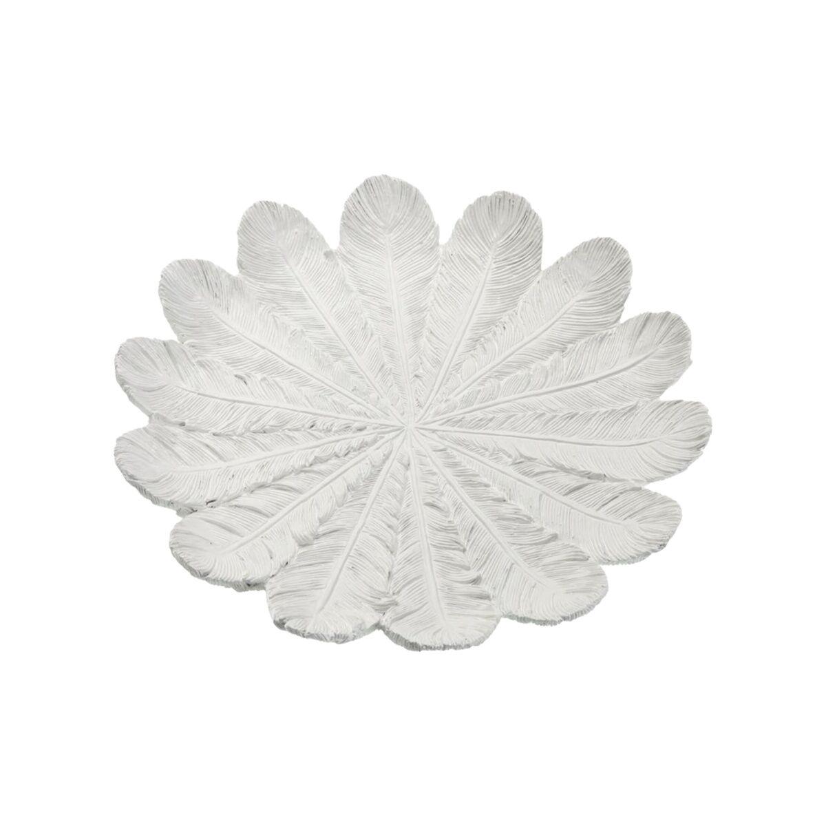Centro de Mesa Versa Blanco Flor 2,3 X 24,2 X 30 CM