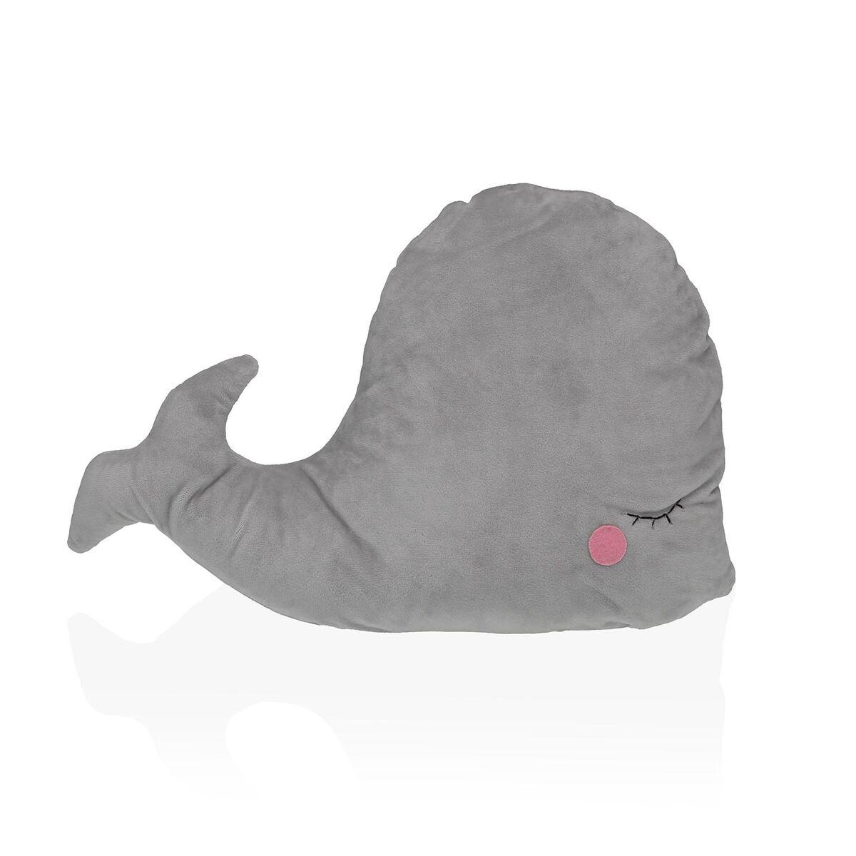 Sujetador de puerta Versa Poliéster Textil 13 X 24 X 39 CM Ballena