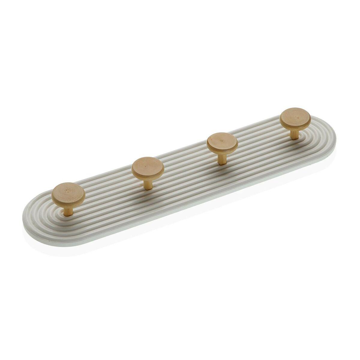 Perchero de Pared Versa Madera MDF Vintage 56,5 x 5 x 13,7 cm