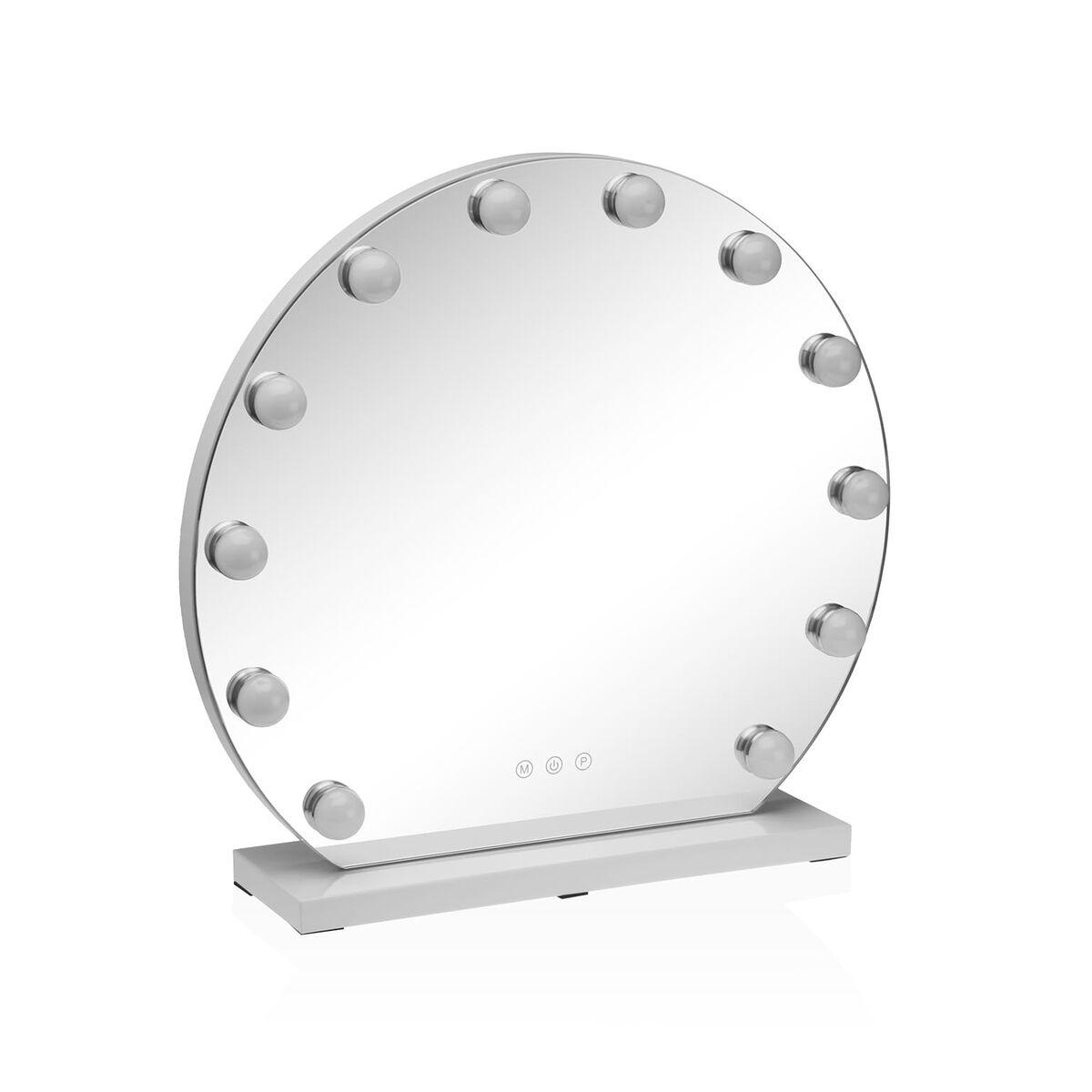 Espejo Versa Metal Cristal 5 x 50 x 50 cm