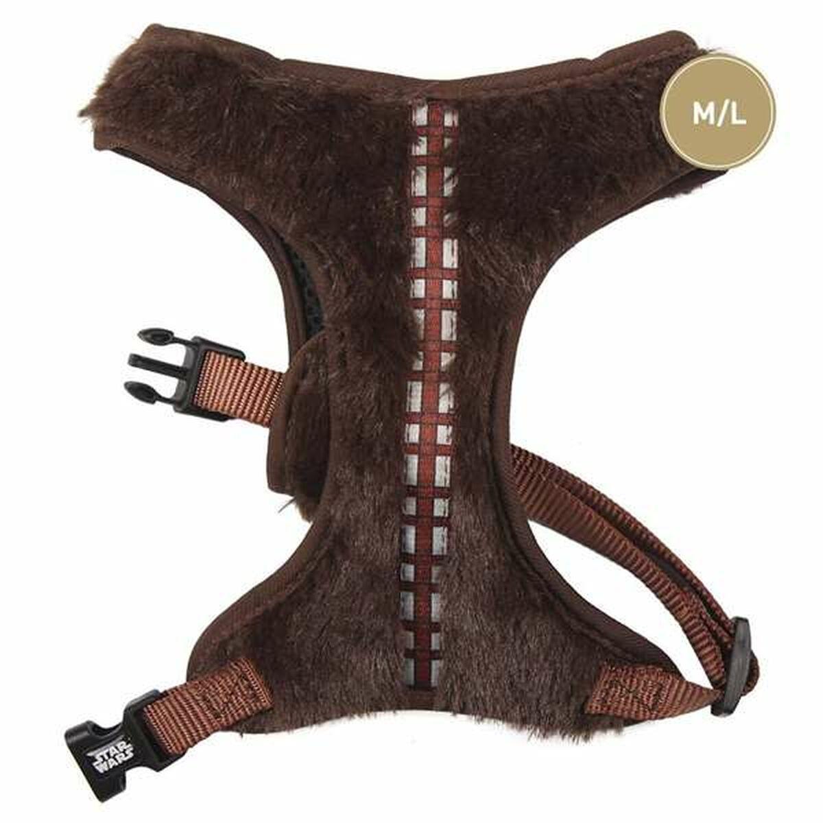 Arnés para Perro Star Wars Chewbacca Marrón M/L