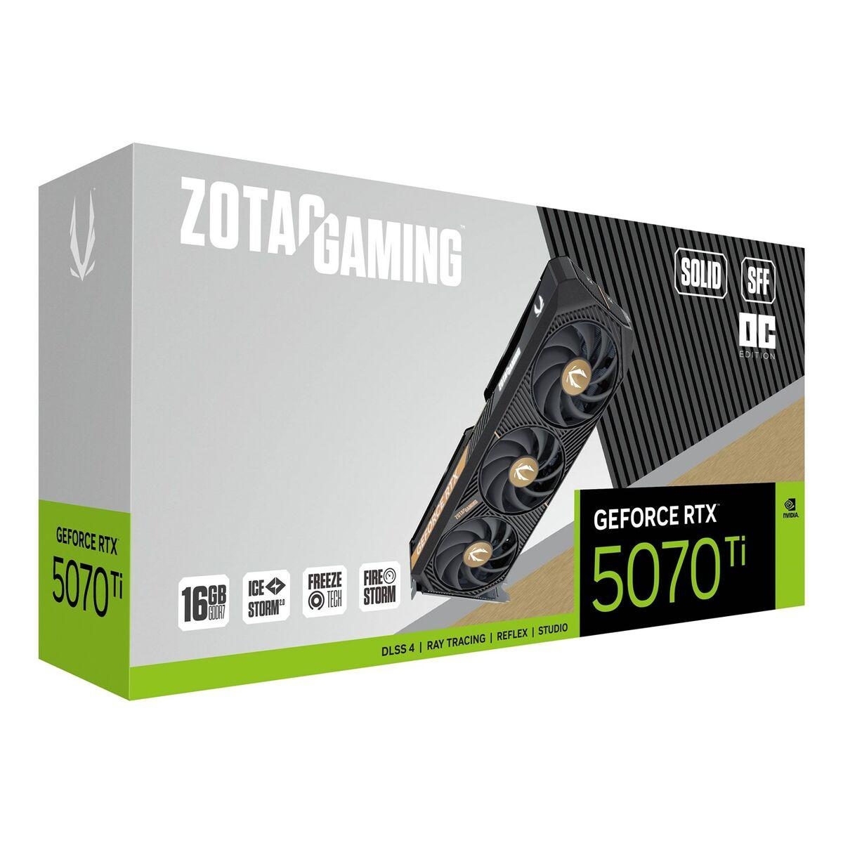 Tarjeta Gráfica Zotac ZT-B50710J3-10P nvidia geforce rtx 5070 ti 16 GB