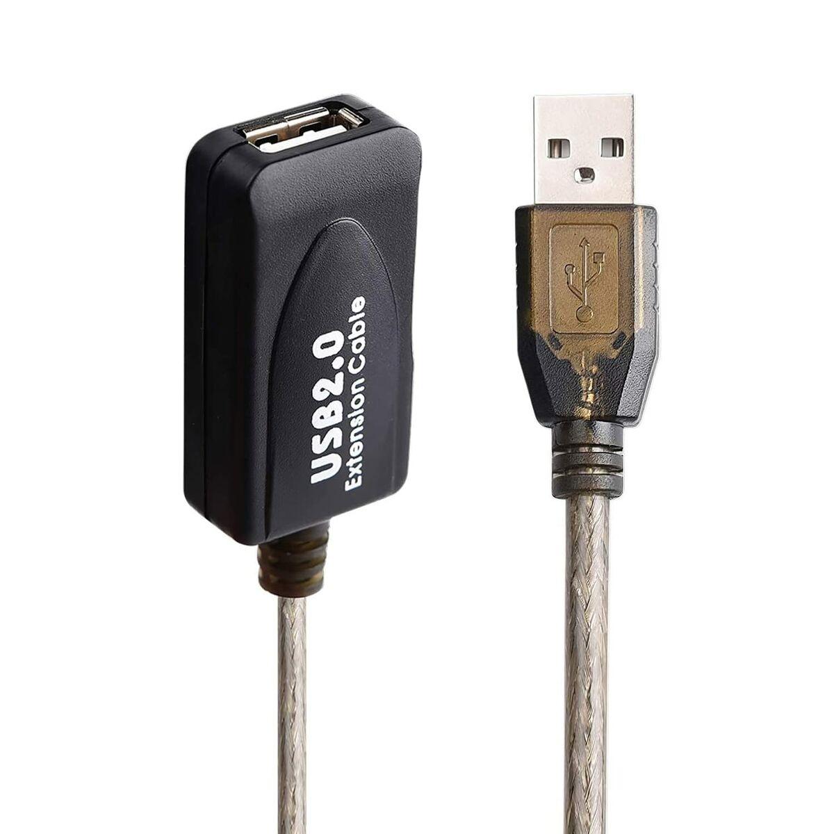 Cable Alargador USB Ewent EW1023 Negro