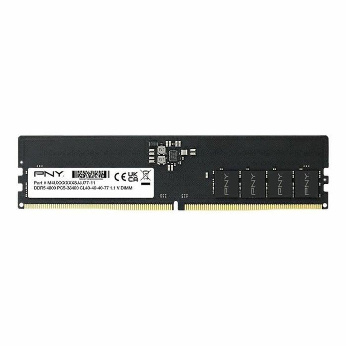 Memoria RAM PNY 16 GB DDR5 SDRAM DDR5 4800 MHz CL40