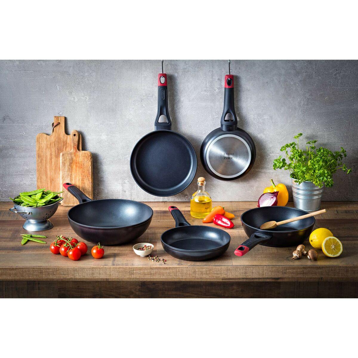 Sartén Pyrex Negro Aluminio Ø 20 cm