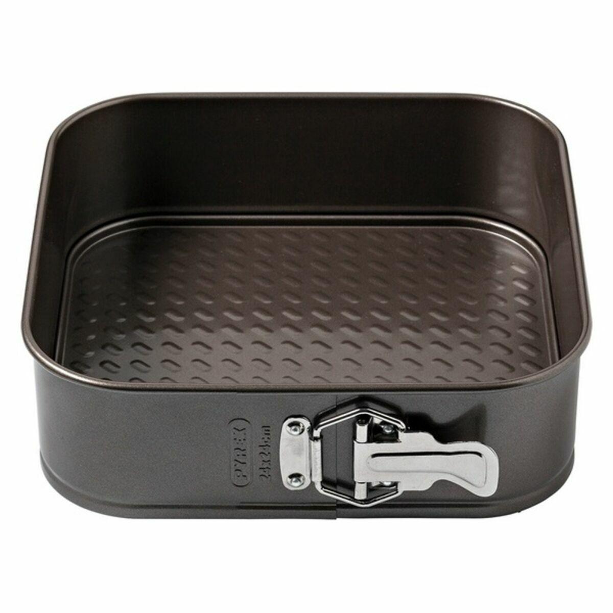 Molde Desmontable Pyrex Marrón Acero Inoxidable