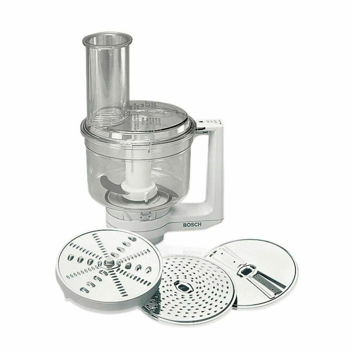 Picadora BOSCH Blanco Plateado Acero Inoxidable