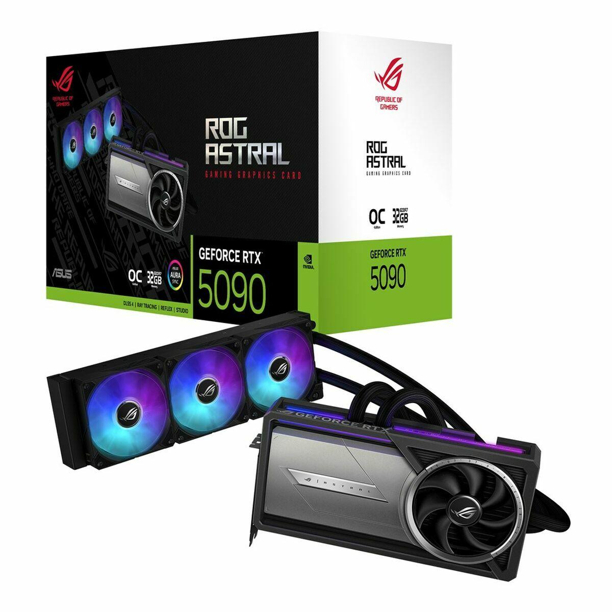Tarjeta Gráfica Asus ROG Astral LC nvidia geforce rtx 5090 GDDR7