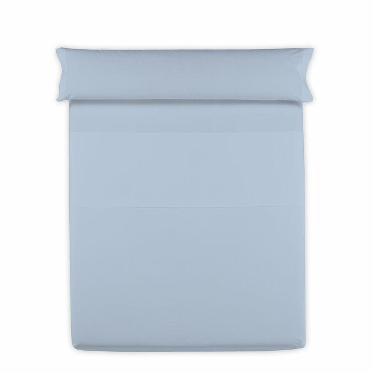 Sábana Encimera Hosteline Mixcolors Azul Cama de 80