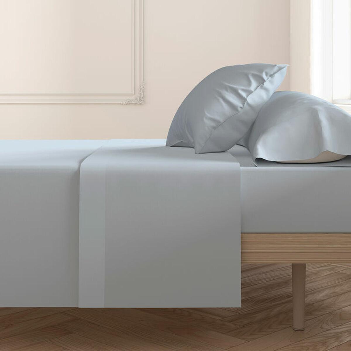 Sábana Encimera Hosteline Mixcolors Azul Cama de 80