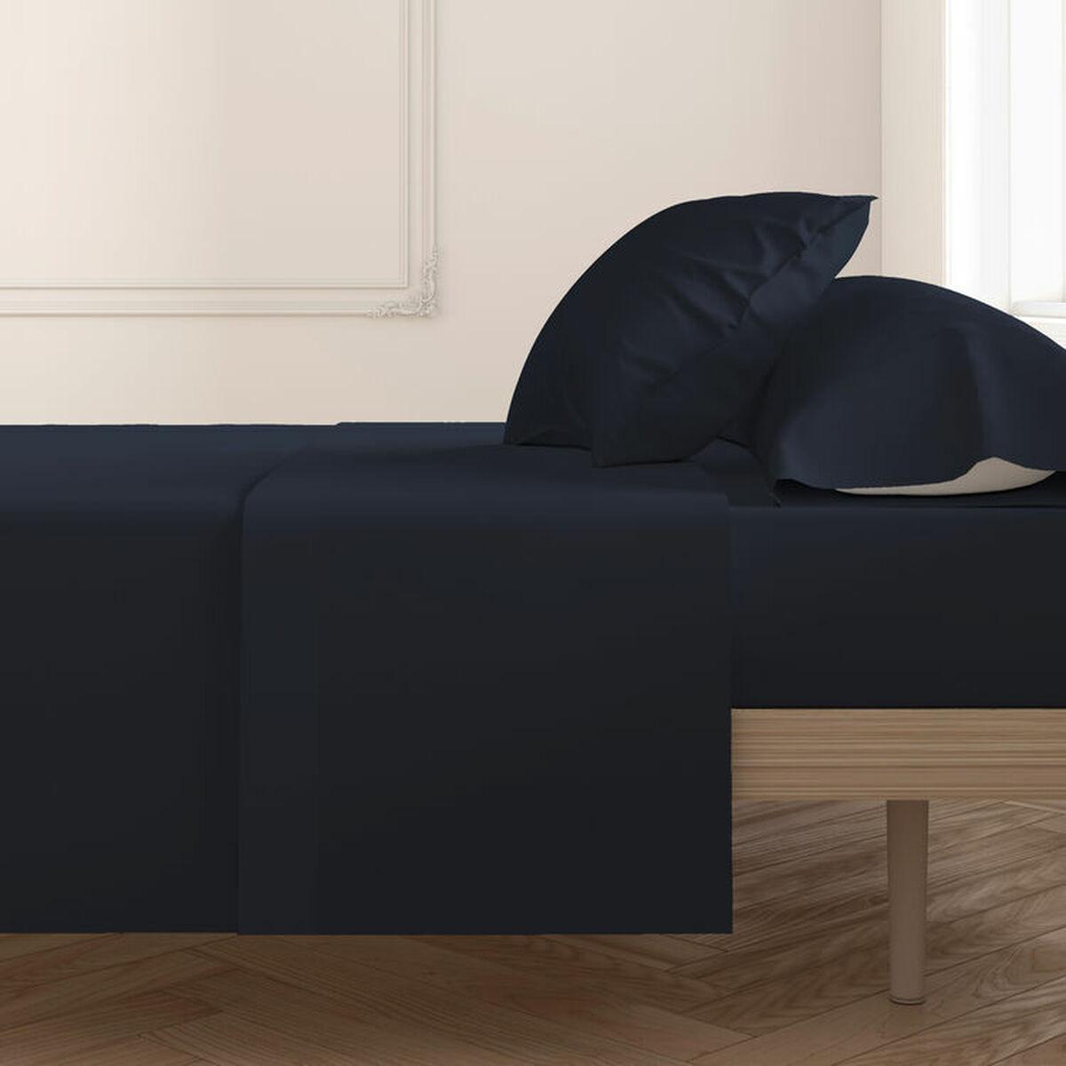 Sábana Encimera Hosteline Mixcolors Azul marino Cama de 80