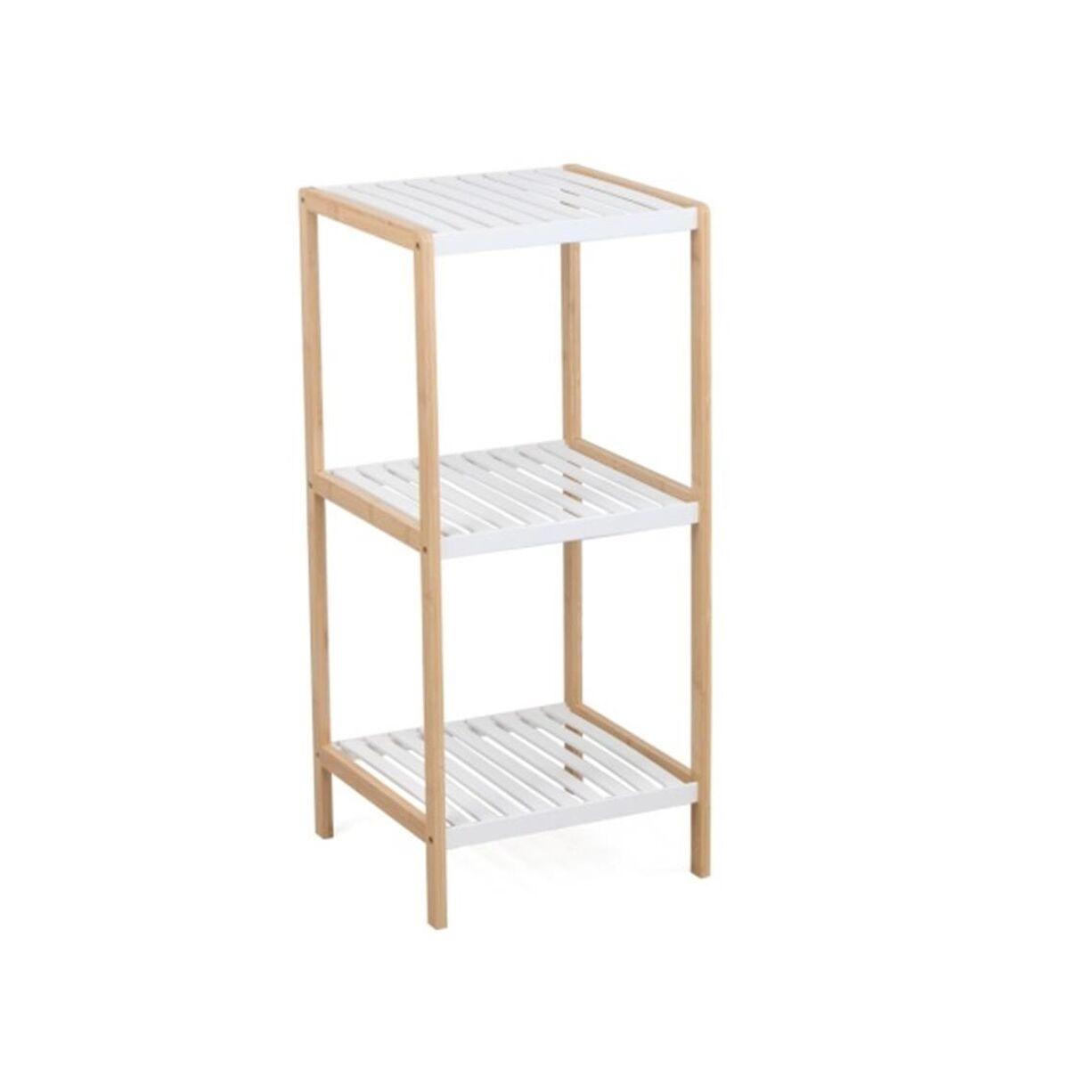 Estantería de Baño Home ESPRIT Blanco Natural
