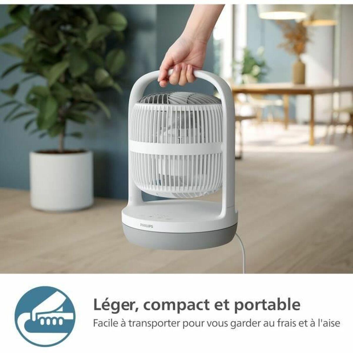 Ventilador de Pie Philips Blanco