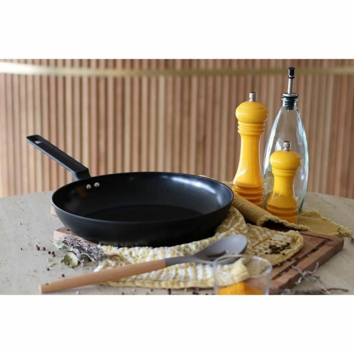 Sartén Menastyl Negro Aluminio Forjado Ø 30 cm