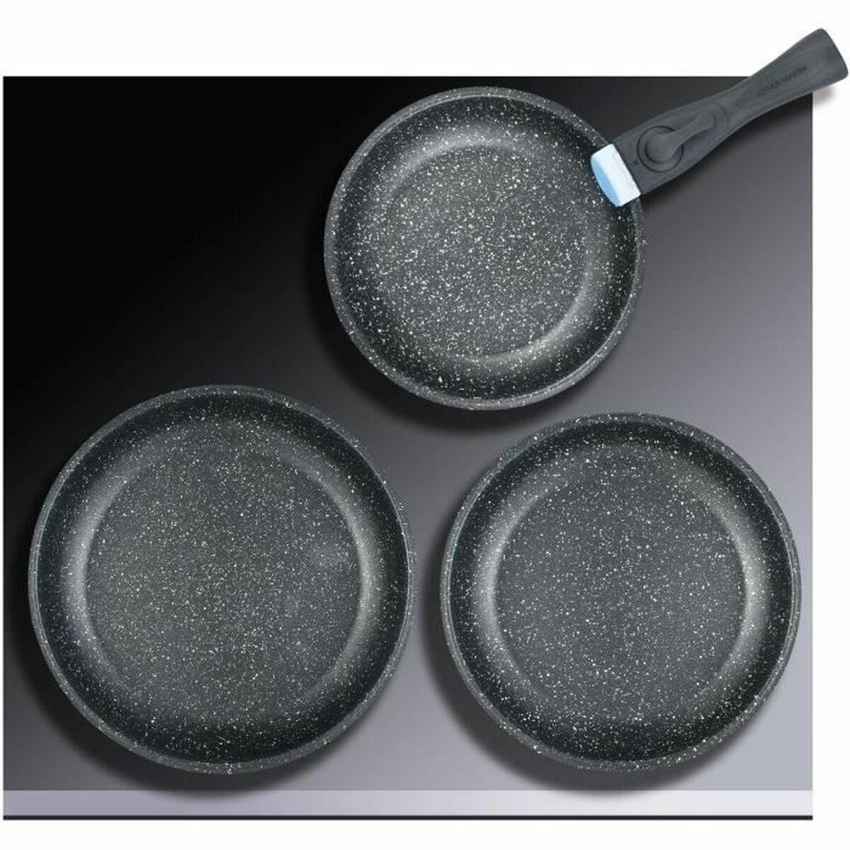 Sartén Arthur Martin Terracotta Acero Inoxidable Ø 24 cm Ø 20 cm Ø 26 cm (3 Unidades)
