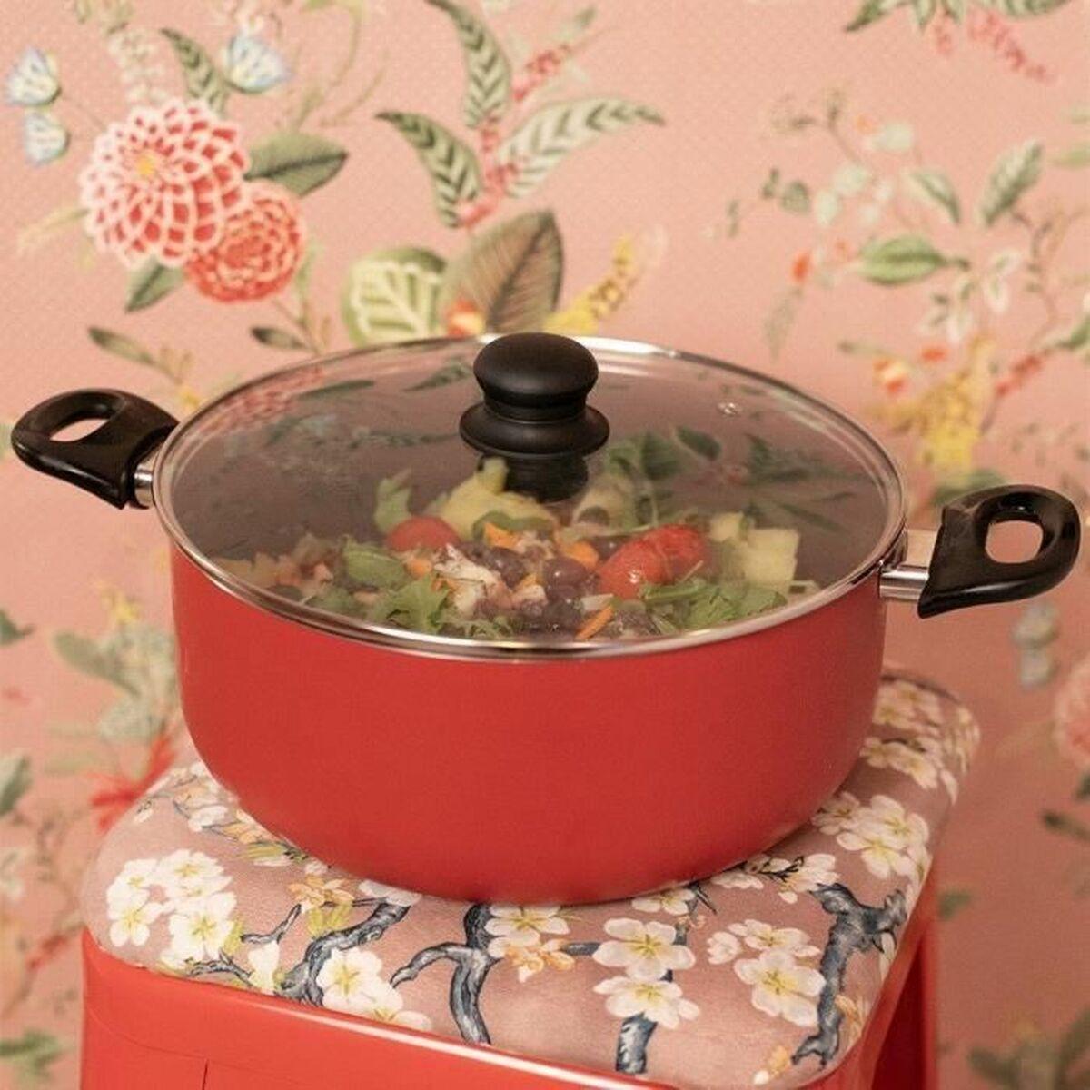 Cacerola Livoo Rojo Ø 24 cm 4 L