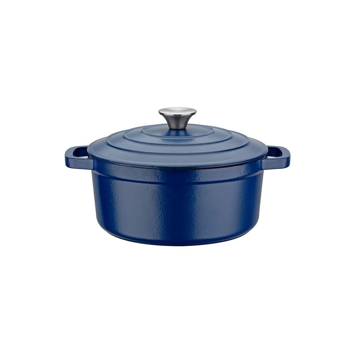 Olla GSW 717267 Azul Blanco Acero 2 Piezas