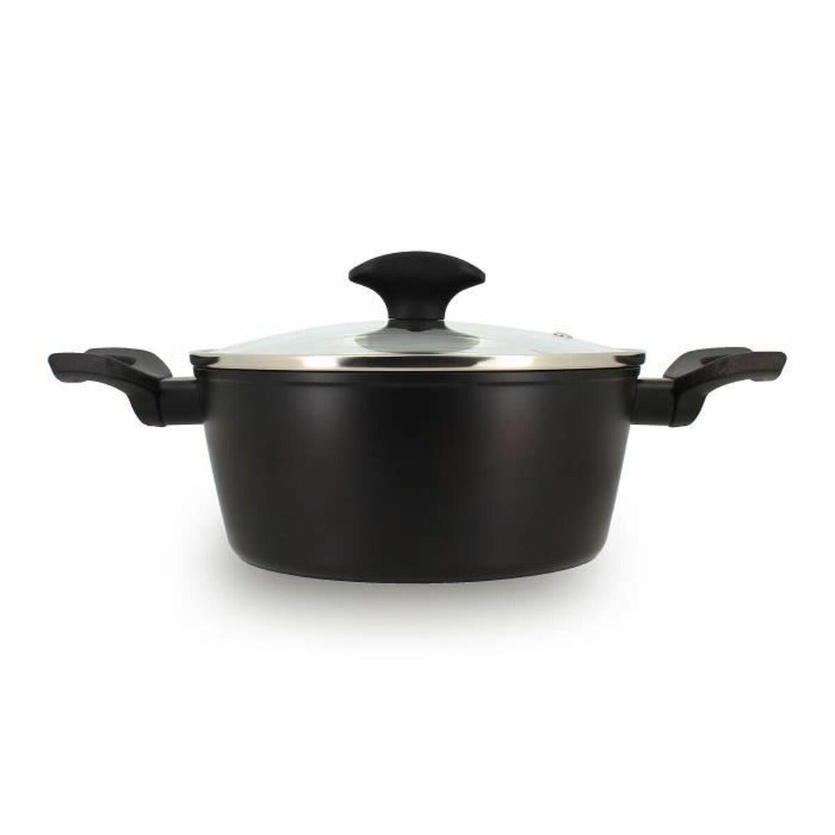 Cacerola Menastyl Negro Ø 20 cm