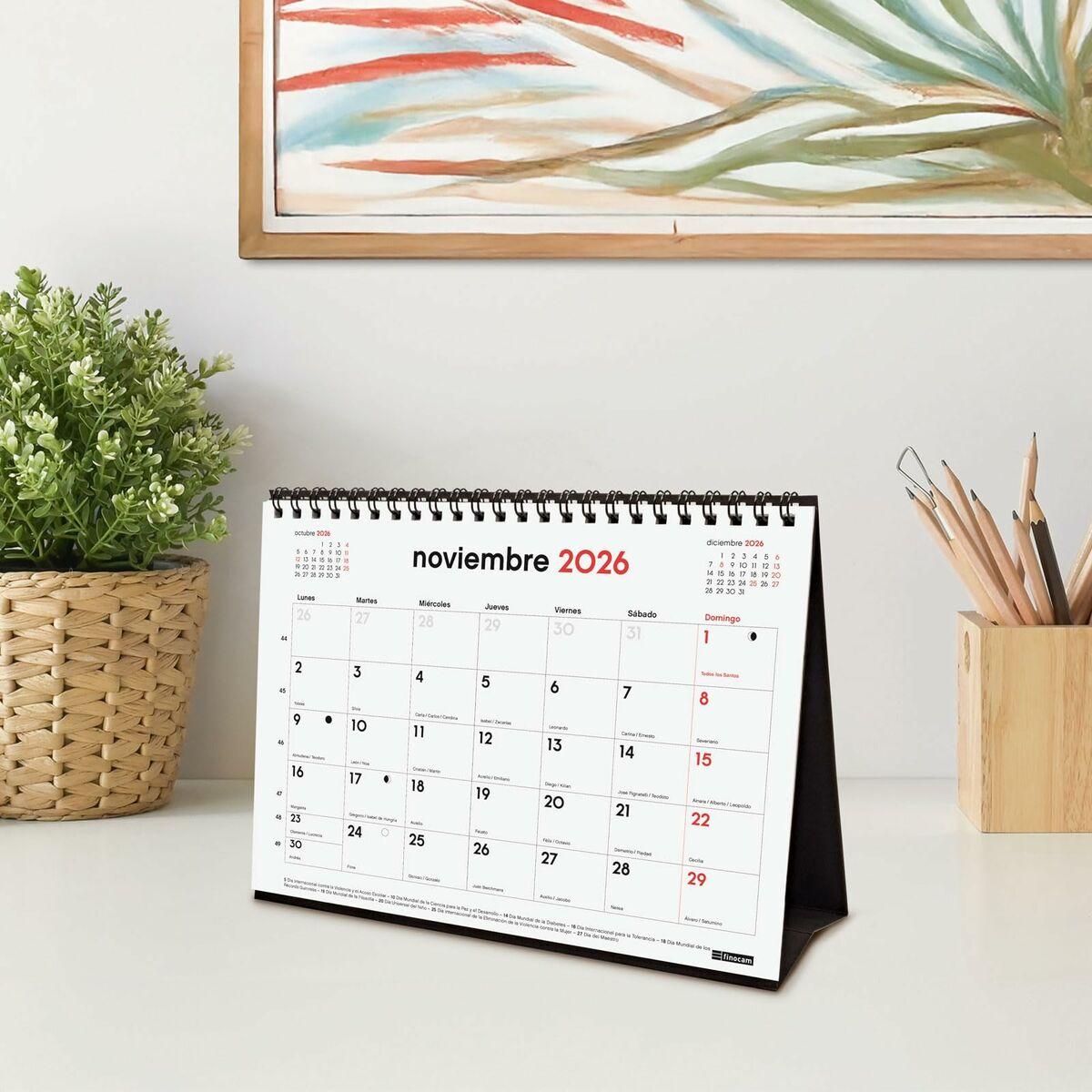 Calendario de Sobremesa Finocam
