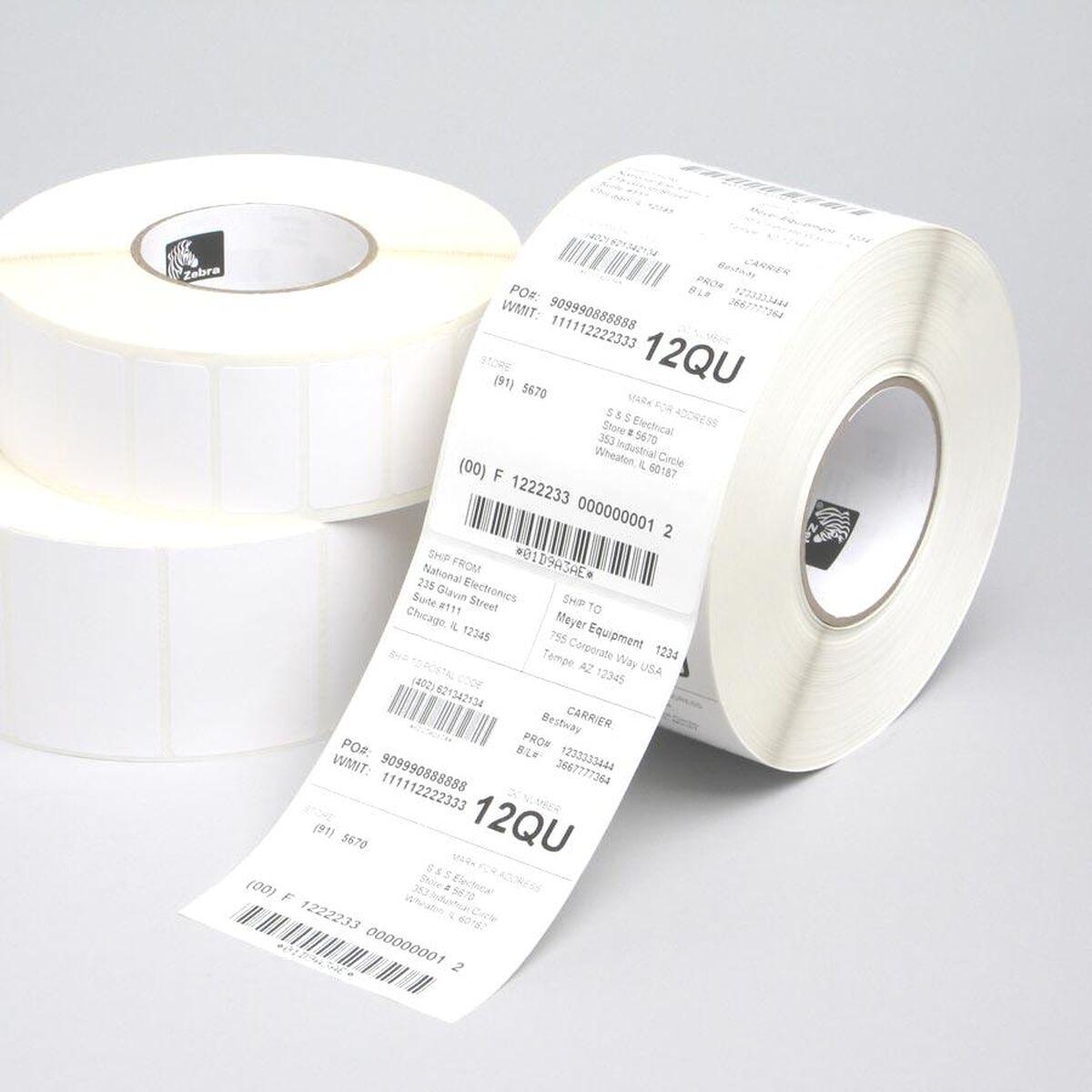 Rotuladores Zebra 880026-038 Blanco (4 Unidades)