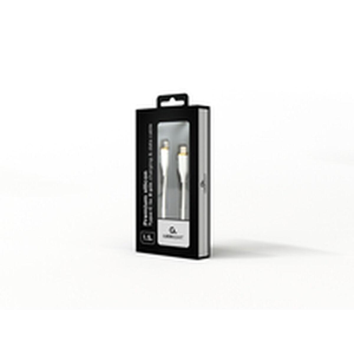 Cargador GEMBIRD CC-USB2S-CM8PM-1.5M-W