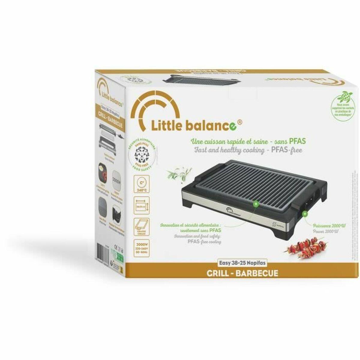 Barbacoa Portátil Little Balance Easy Nopifas Metal Plástico