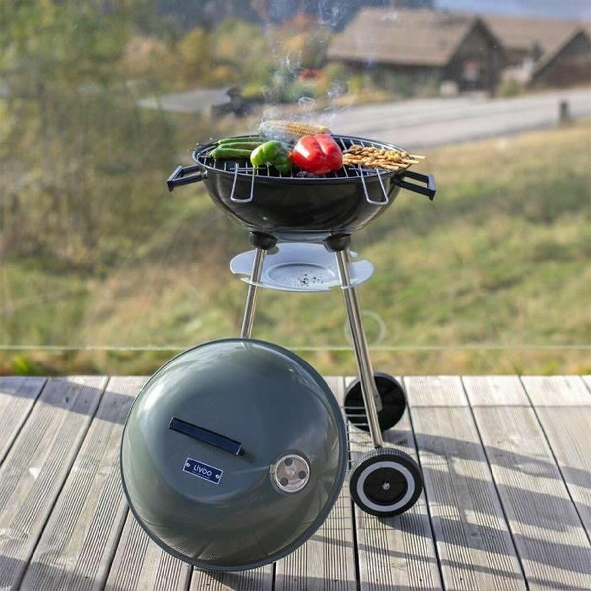 Barbacoa Portátil Livoo DOC172K Acero cromado Ø 42 cm