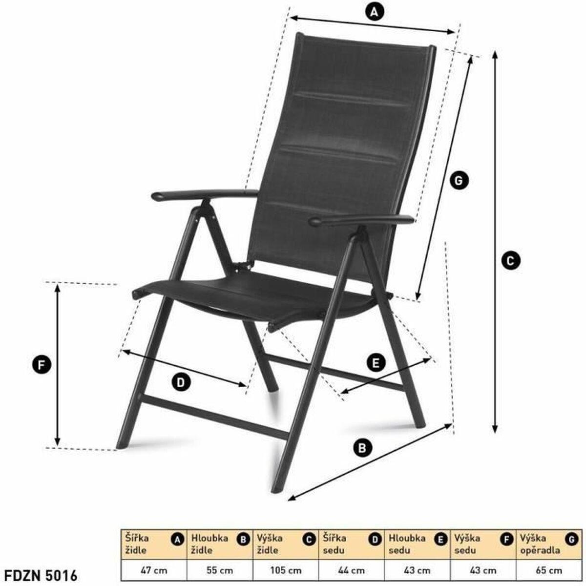 Silla de Jardín Fieldmann FDZN 5016