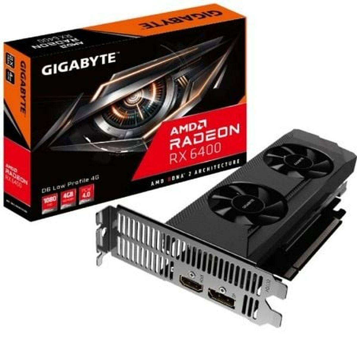 Tarjeta Gráfica Gigabyte 9VR64D6L-00-10 4 GB GDDR6 GDDR6X