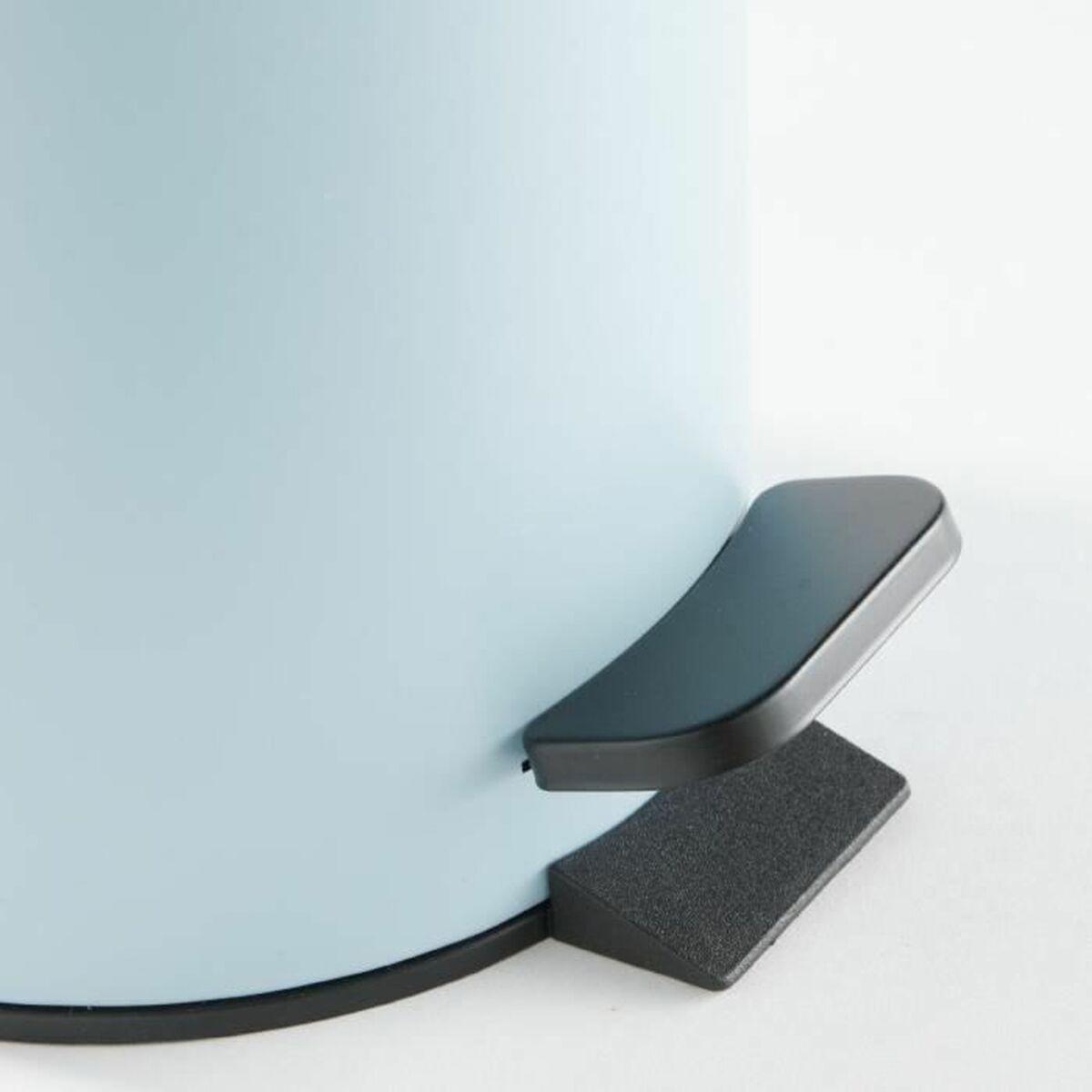 Papelera con Pedal TODAY UTILITY Azul Metal 3 L 17 x 25 cm