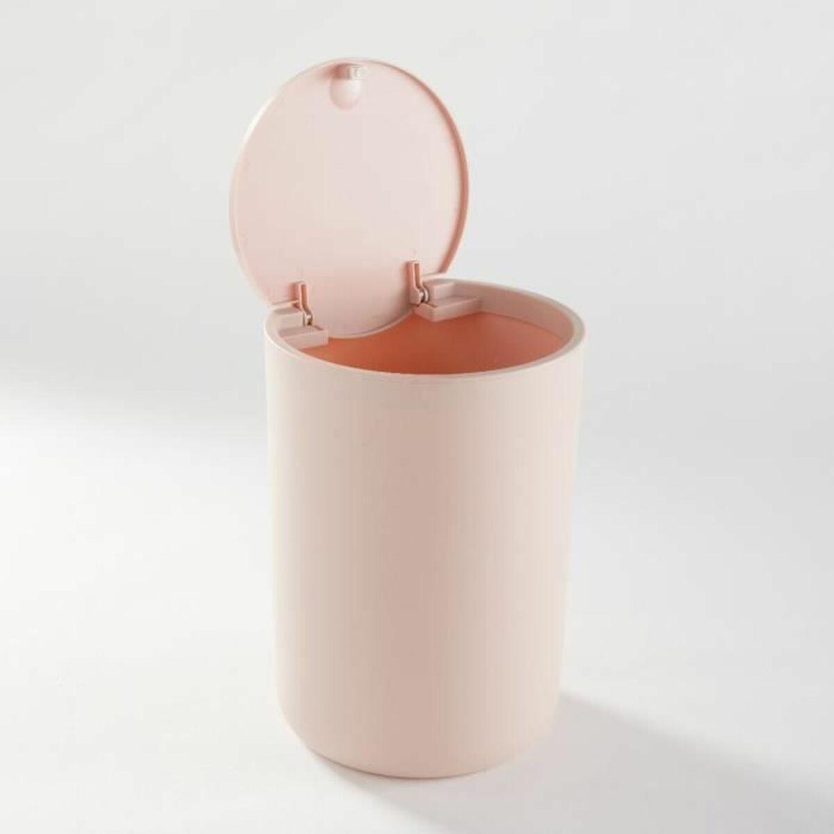 Papelera con Pedal TODAY UTILITY Rosa 8,5 L 21 x 29 cm
