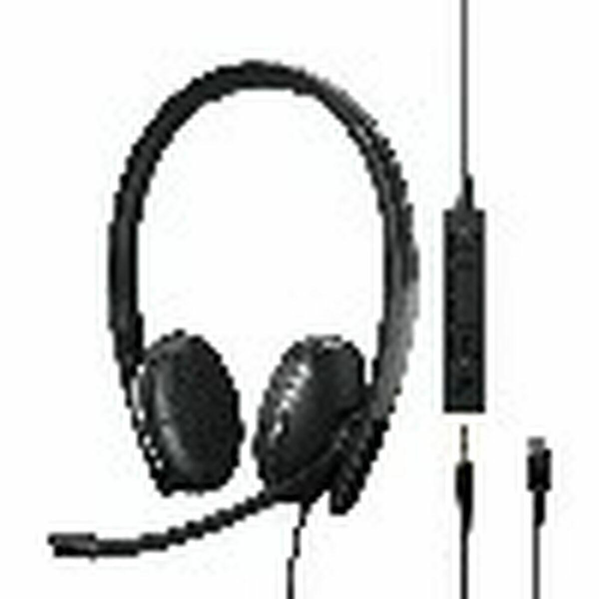 Auriculares con Micrófono Epos 1000906 Negro