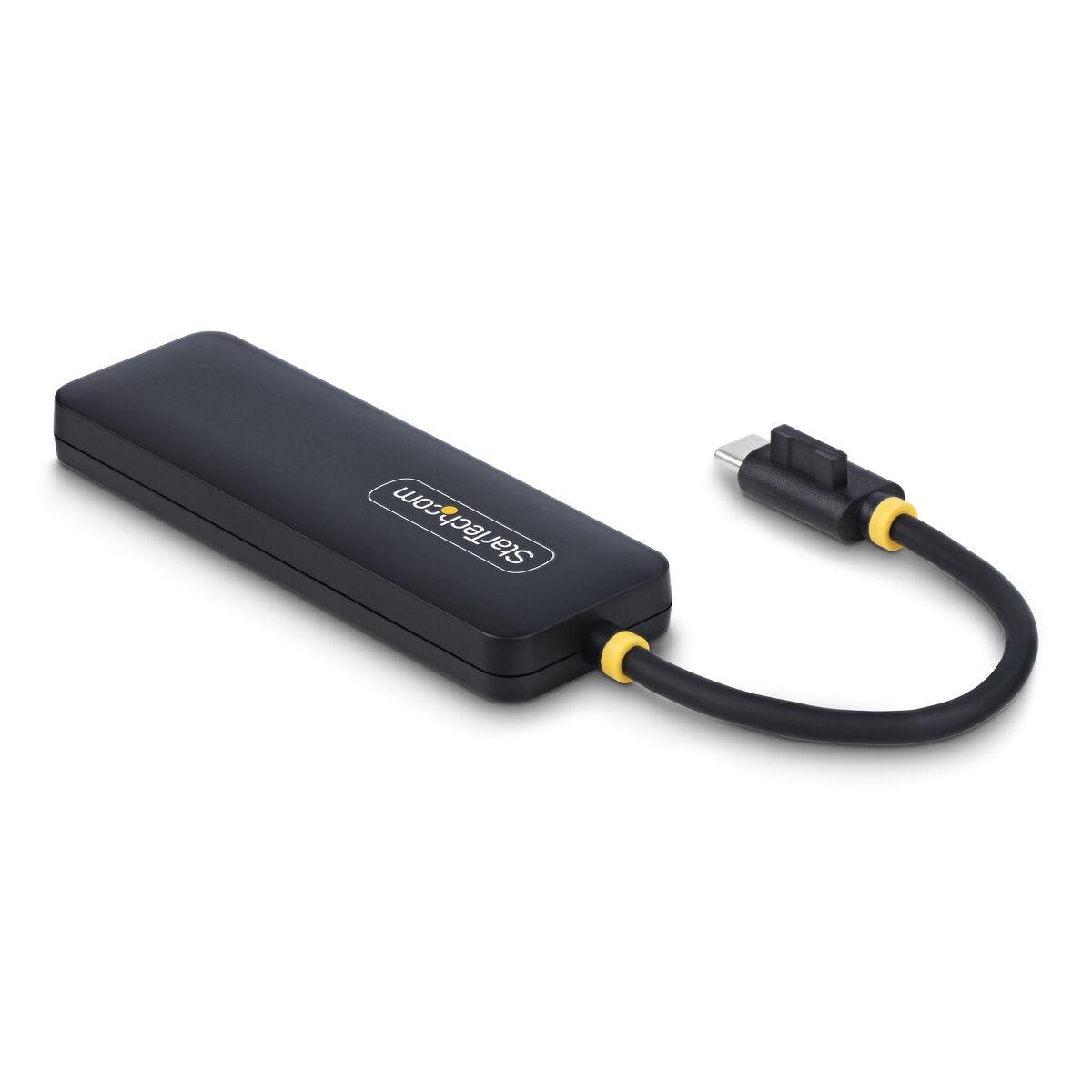 Hub USB-C 4 Puertos Startech H5C4A-USB-HUB Negro