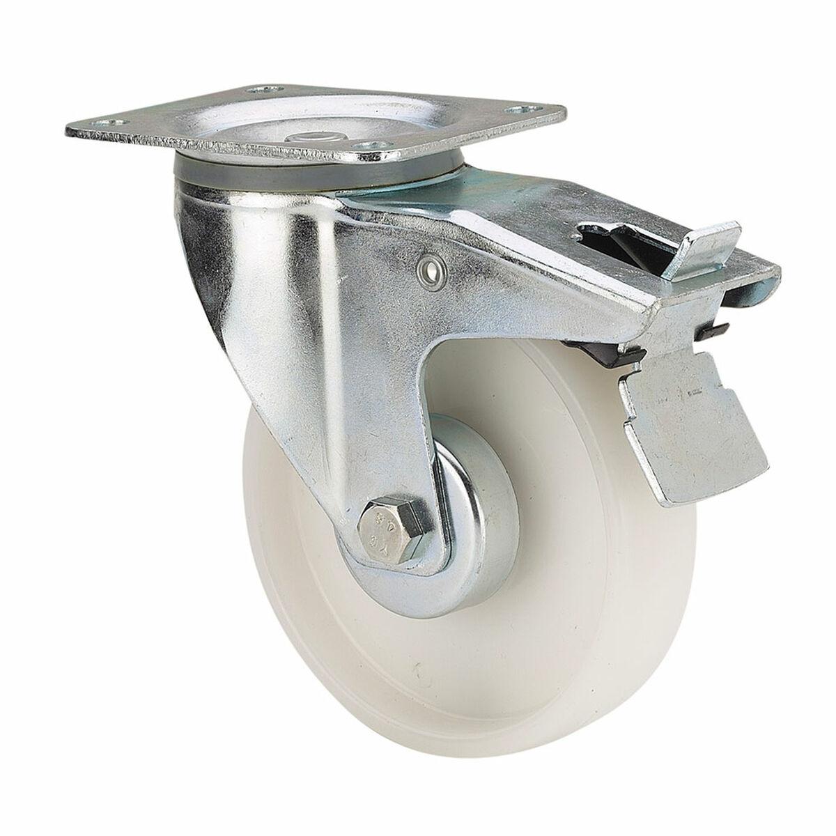Rueda Ruedas Alex Blanco Poliamix Ø 10 cm 150 kg giratoria