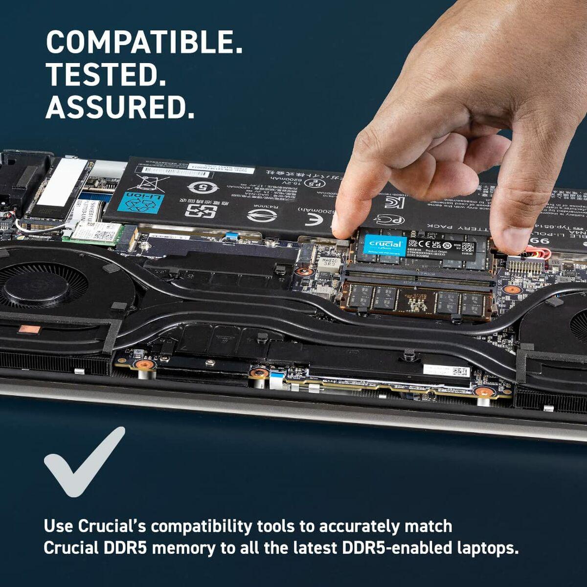 Memoria RAM Crucial CT2K32G56C46S5 64 GB DDR5 SDRAM DDR5 5600 MHz