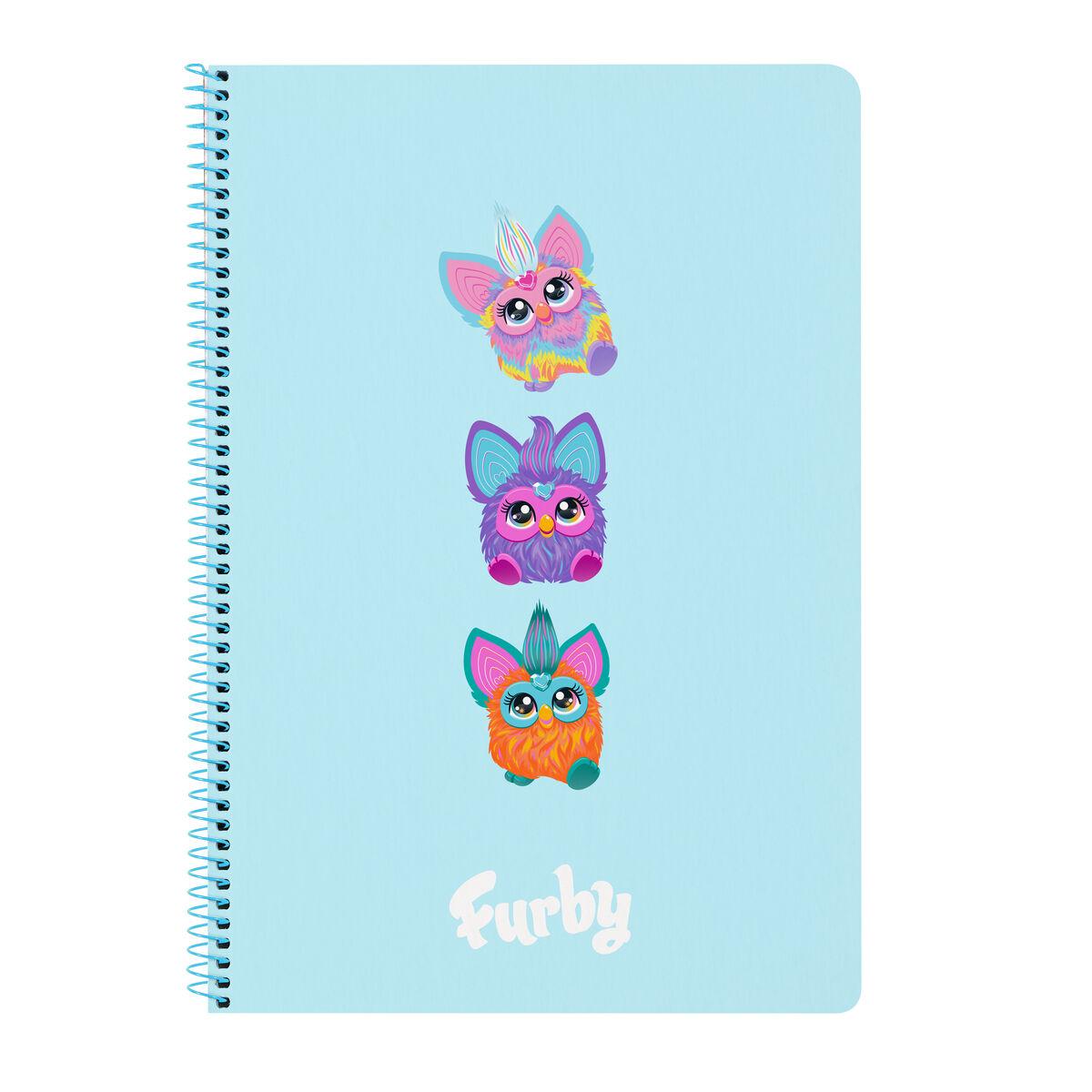 Libreta Furby Azul cielo A4 80 Hojas