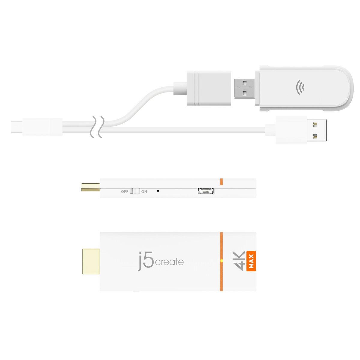 Cable VGA j5create JVAW76MAX-N Blanco