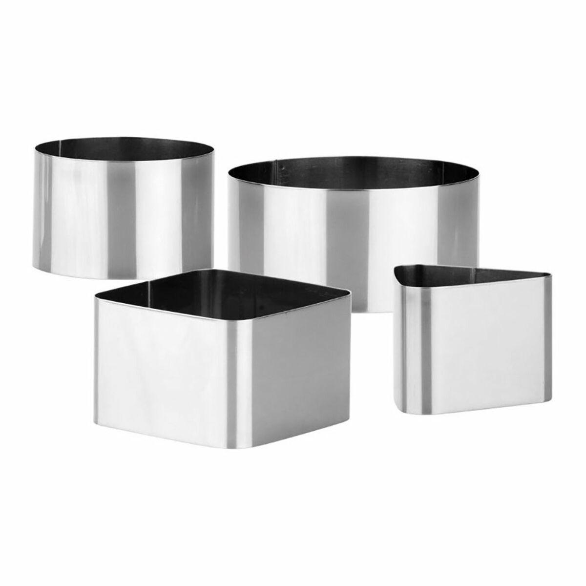 Molde para emplatar Tescoma Grandchef Gris Metal Acero Inoxidable (4 Unidades)