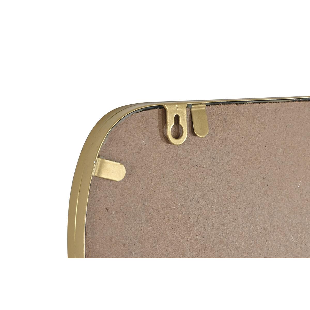 Espejo de pared Home ESPRIT Dorado 50 x 2 x 150 cm
