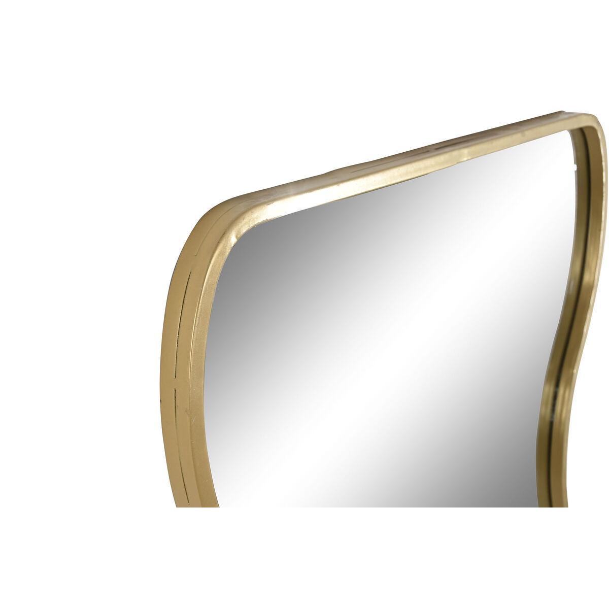 Espejo de pared Home ESPRIT Dorado 50 x 2 x 150 cm