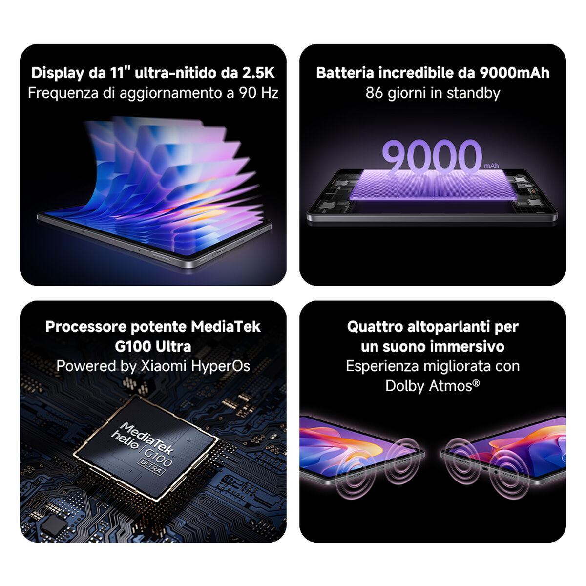Tablet Xiaomi Octa Core 4 GB RAM 128 GB Gris 11