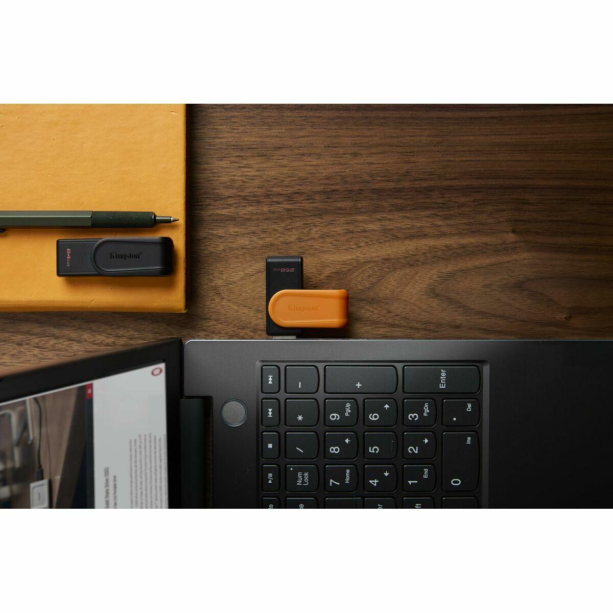 Tarjeta de Memoria Micro SD con Adaptador Kingston DTXS/512GB Amarillo 512 GB