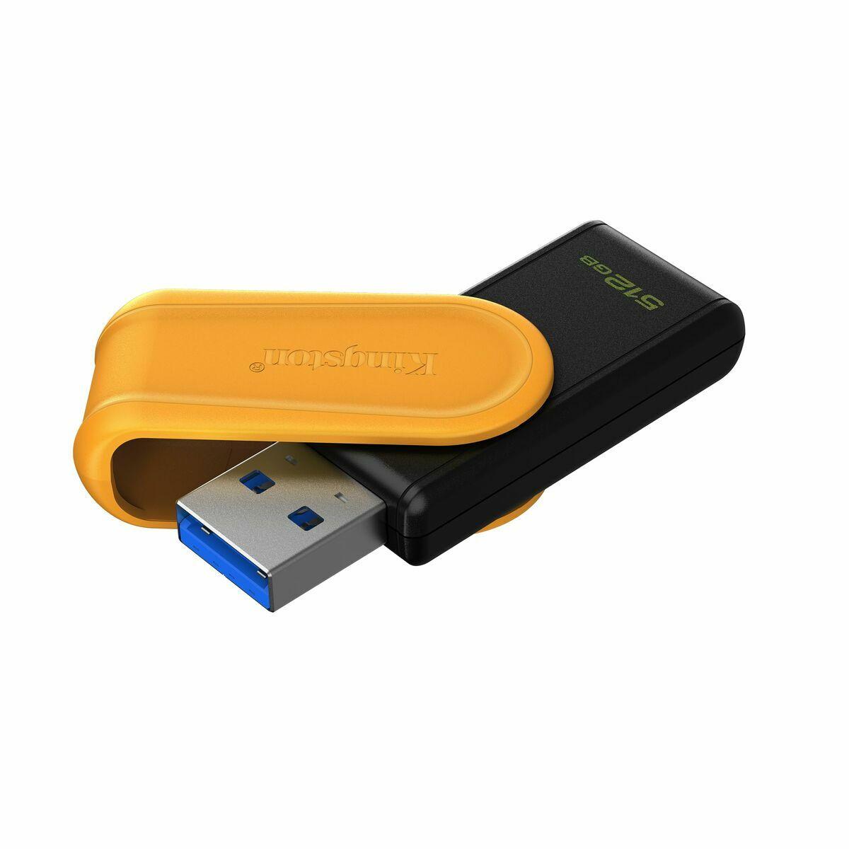 Tarjeta de Memoria Micro SD con Adaptador Kingston DTXS/512GB Amarillo 512 GB
