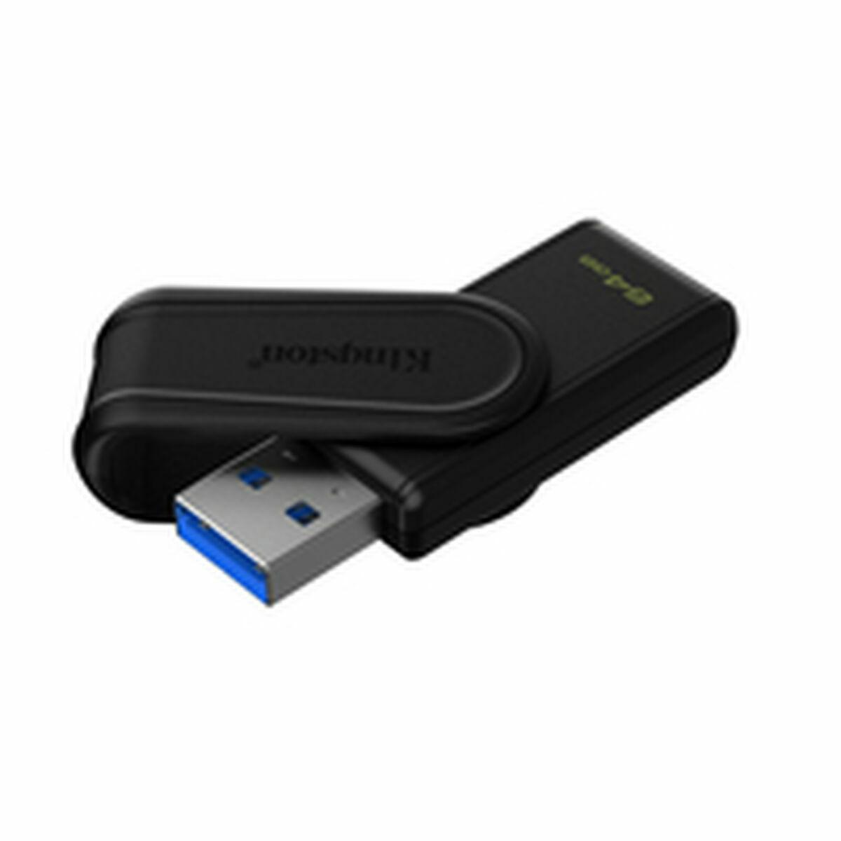 Tarjeta de Memoria Micro SD con Adaptador Kingston DTXS/64GB Negro 64 GB