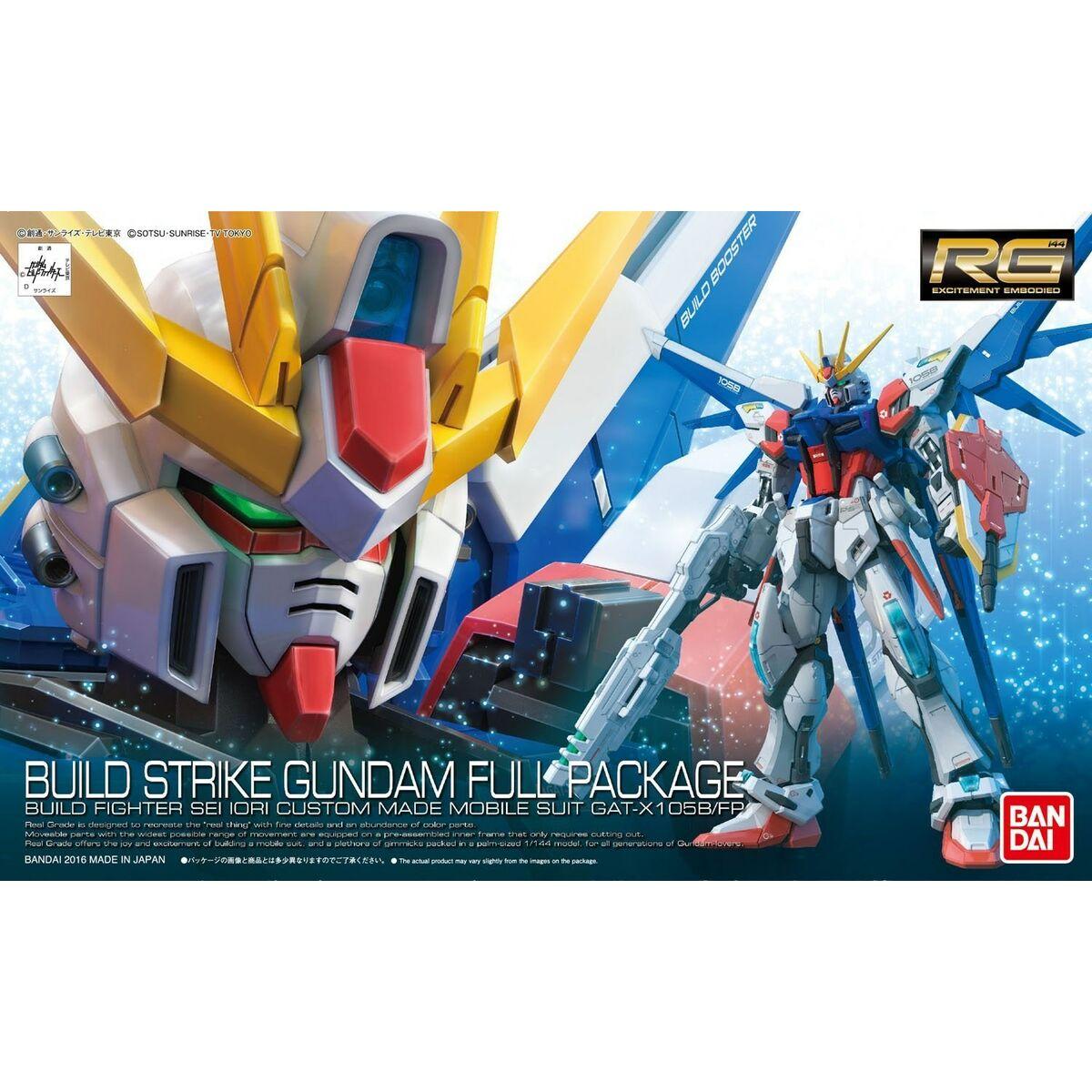 Figura Coleccionable Bandai BUILD STRIKE GUNDAM FULL PACKAGE BL Azul Plástico Animación y anime