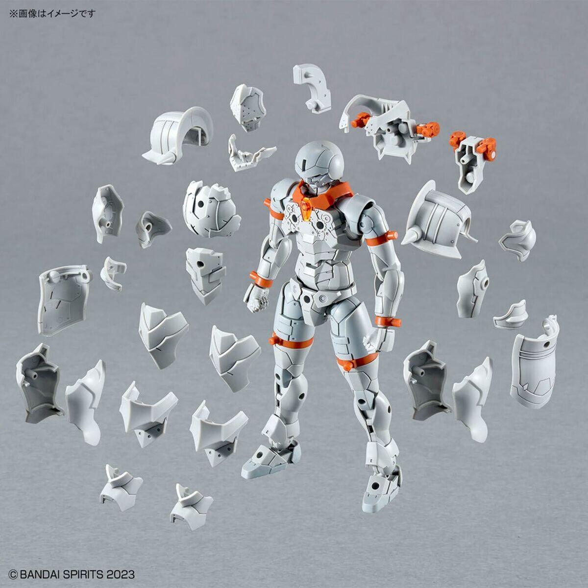 Figura Coleccionable Bandai 30MF LIBER FIGHTER Guerrero